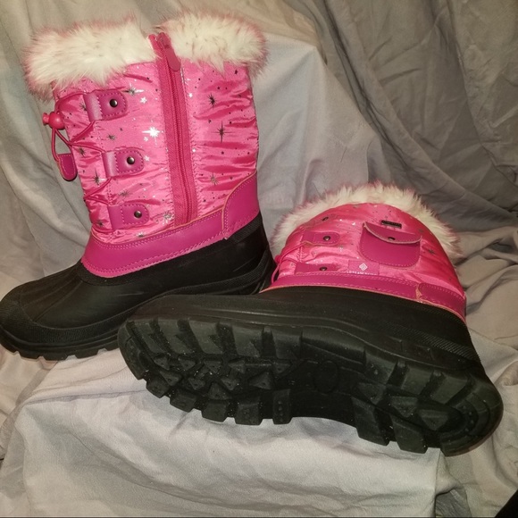 Pink Girl Snow boots. - Picture 2 of 2